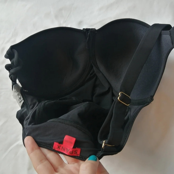 NWT Spanx Bra-llelujah Soft Chain Slimming Tankini Swim Top Size 6 D/DD - Picture 12 of 15